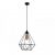 Подвесной светильник Рубин маленький черного цвета в стиле Лофт
